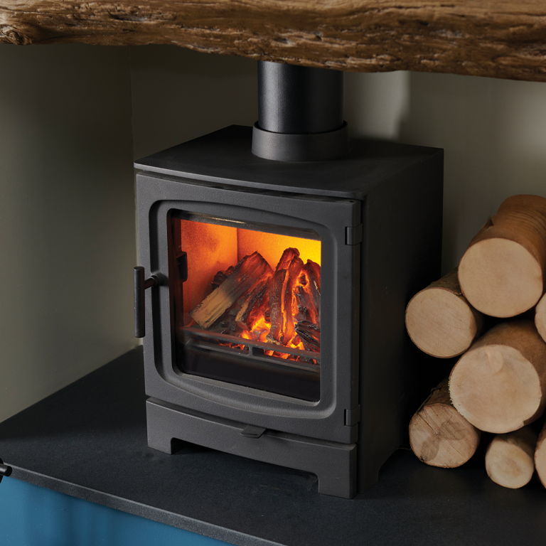 Solution SLE25i, electric stove insert